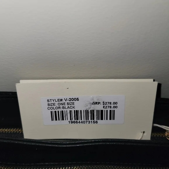 Valentino Orlandi Black Quilted Bag - Picture 6 of 9